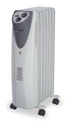 Dayton 1VNX2 Electric Heater, Analog Radiator, 1500 W