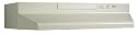 Broan F404208 42-Inch Two Speed 4-Way Convertible Range Hood, Almond