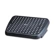 Standard Footrest, 2 Position, 17-5/8x13-1/8x3-3/4, Graphite