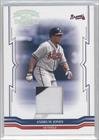 2005 Throwback Threads Material Jersey Prime #25 - Andruw Jones/100