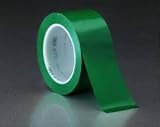 Electrical Tape: 3M Vinyl Tape 471 Green, 1 in x 36 yd - 12 Roll