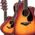 Yamaha FGX720SCA BS Acoustic Electric Guitar (Brown Sunburst)