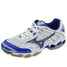 Buy Mizuno Wave Lightning 4 | Ladies Volleyball Shoes White Royal by Mizuno