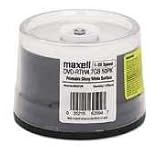 DVD-R Discs, 4.7GB, 4x, Spindle, Shiny White, 50/pack