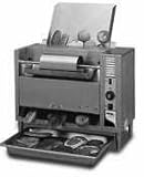 240 Volts APW Wyott M-83 Vertical Conveyor Bun Grill Toaster