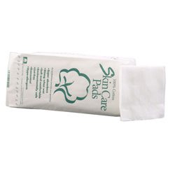 Miss Webril 100% Cotton Skin Pads 4 x 4 , 100-ct.