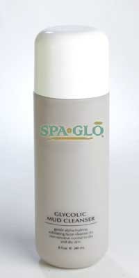 SpaGlo Glycolic Mud Anti-Aging Facial Cleanser
