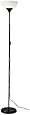 Ikea 101.398.79 69-Inch. Floor Uplight Lamp, Black & White