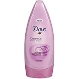 Dove Creamy Cream Oil Body Wash, Cherry Blossom and Almond Scent, 10 Oz, Special Price Offer