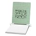ACCO Pressboard Hanging Data Binder, 9.5 x 11 Inches Unburst Sheets, Light Green (54115)