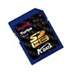 A-Data 4 GB SDHC Class 6 Flash Memory Card ASDH4GCL6AP (Blue)