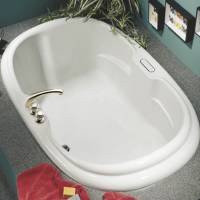 Maax 101059-000 Platinum Gray Calla 7242 Bathtub - 
101059-000