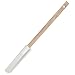 Modern Spatula: Silicone Rubber Jar Scraper Thin Spatula with Rock Maple Handle
