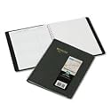 2009 Appointment Book, Monthly, Jan-Dec, Perforated Memo, 6-7/8"x8-3/4", Black AAG7012005