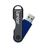 Lexar 8GB JumpDrive TwistTurn USB Flash Drive - Blue