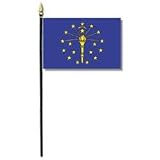 Indiana Miniature Flag