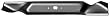 Blade, replaces MTD 742-0616, 942-0616, Non-Mulching version. Made In USA