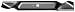 Blade, replaces MTD 742-0616, 942-0616, Non-Mulching version. Made In USA