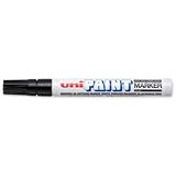 Brand New. uni Paint Marker Bullet Tip Medium Point Px20 Line Width 2.2-2.8mm Black Ref 9001922 [Pack 12]