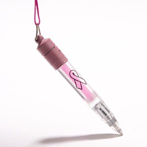 Childrens Toyshop  Toys : Pink Ribbon Mini Flashing Pen