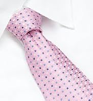 Machine Washable Textured Spotted Tie