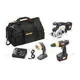 Vulcan 18V Kit-Drill,Saw,Light,Bag PWT-18V-K