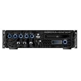 Pyle Home PD750A Professional PA Amplifier with Built-In DVD/CD/MP3/USB/70-Volt output