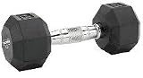 25 lbs. Rubber Coated Dumbbell