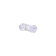 8 Gauge Clear Acrylic Glitter Saddle Plug