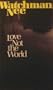 Love Not the World
