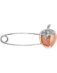 Youth Strawberry Brooch With Diamonds by US Gems