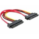 Produkt-Bild: DELOCK Kabel SATA 22pin>22pin Bu/Bu 20cm