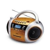 JWINJX-CD573ORGPortableMP3CD/CDPlayerwithCassetteandUSB/SD/MMCSlot