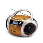 JWIN JX-CD573ORG Portable MP3 CD / CD Player with Cassette and USB / SD / MMC Slot