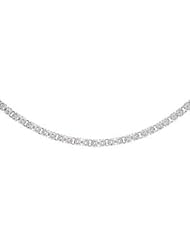 Solid Byzantine Chain Sterling Silver Ch381 18 Inch