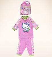 3 Piece Hello Kitty Safe in the Sunsuit