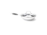 Sabatier Signature Stainless Steel Wok with Lid