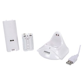 Childrens Toyshop  Electronics : WII REMOTE CHARGE STATION WITH BATTERY
