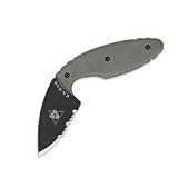 TDI Law Enforcement Knife, Foliage Green, ComboEdge