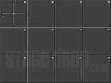 IntelliStage 12x16x24 Carpeted Portable Stage System