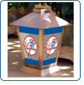 New York Yankees MLB Glass & Metal Candle Lantern (11)