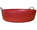 Tubtrugs Super Flexible Bucket, 9 Gal Red