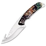 Buck 278 Folding Alpha Hunter, Mossy Oak Break-Up Handles with Guthook, Liner Lock Folding... by Buck Knives