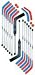 Elementary Shield Floor Hockey Poly Sticks - 36" (91.4cm) Indoor