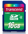 Transcend 16GB Class 4 SDHC Memory Card for Hp cell phone