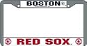 Boston Red Sox Chrome License Plate Frame