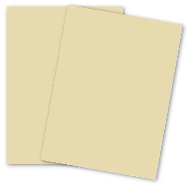 Earthchoice Ivory 8-1/2-x-11 (Bristol) Cardstock Paper 250-pk - 147 GSM (67lb VB) PaperPapers Letter Size Econo Card Stock/Vellum Bristol Paper - Business, Designers, Professional and DIY