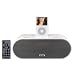 dreamGEAR TimeDock Digital Alarm Clock and Speaker System made for iPod DGIPOD-952 White