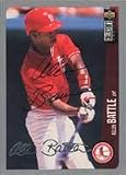 Allen Battle, St. Louis Cardinals, 1995 UD Collector's Choice Autographed Card