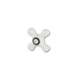 American Bath Factory PXC-OB Porcelain Cross Handle in Old World Bronze